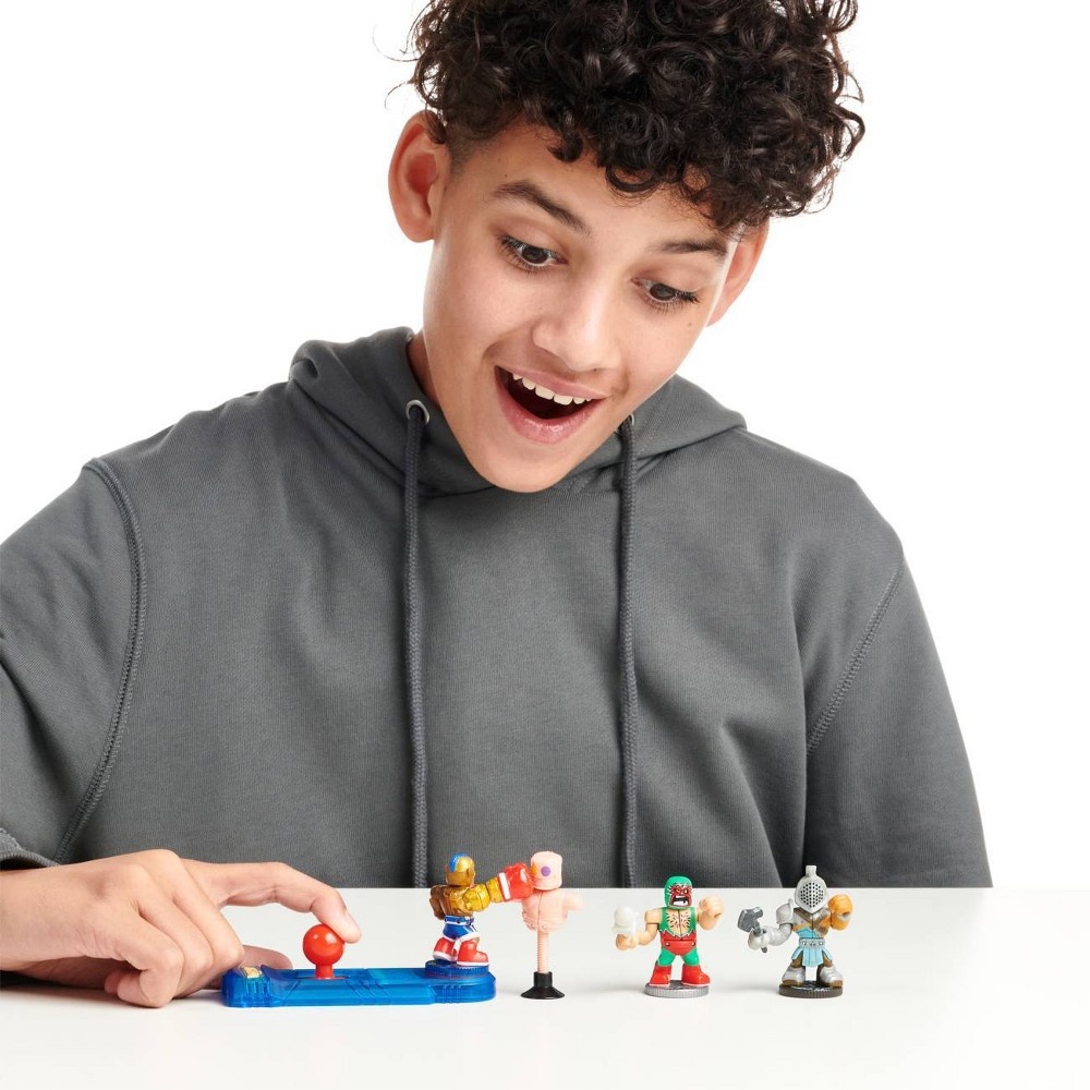 slide 10 of 14, Akedo Mini Battling Action Figures Starter Pack - Legendary Punch Attack, 1 ct