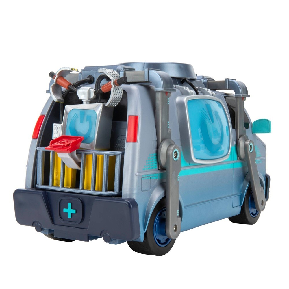 slide 4 of 6, Fortnite Feature Vehicle Reboot Van, Electronic Vehicle with 4in Articulated Figure, and Accessory, 1 ct