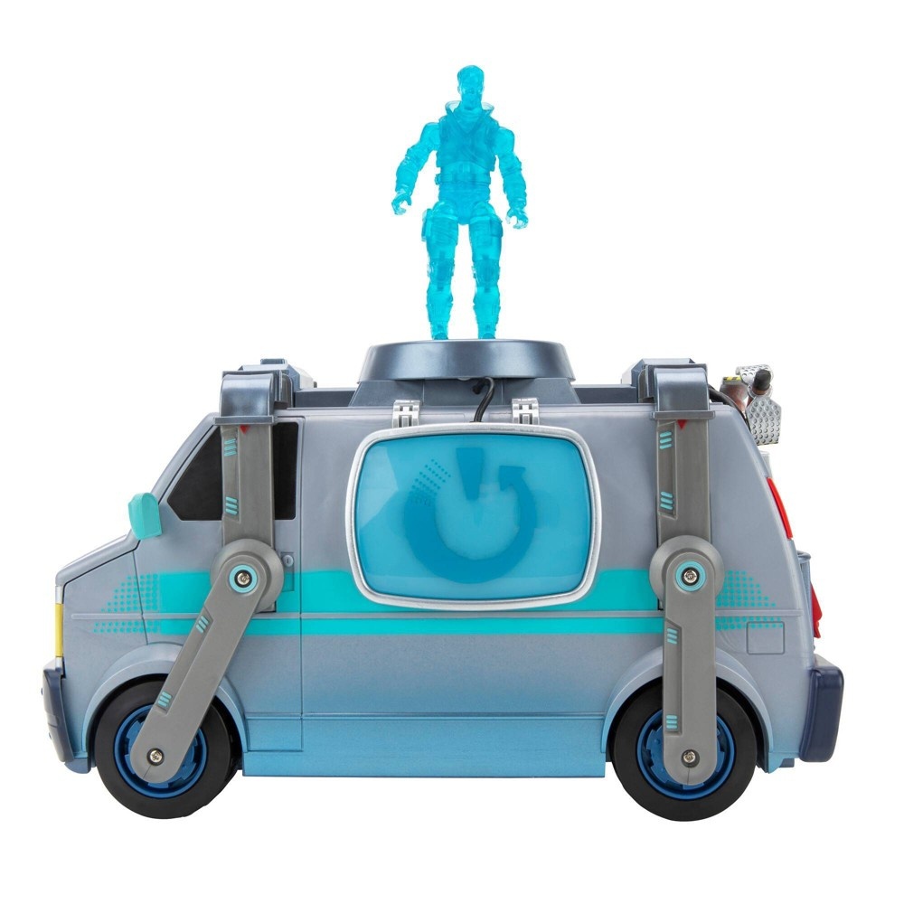 slide 5 of 6, Fortnite Feature Vehicle Reboot Van, Electronic Vehicle with 4in Articulated Figure, and Accessory, 1 ct
