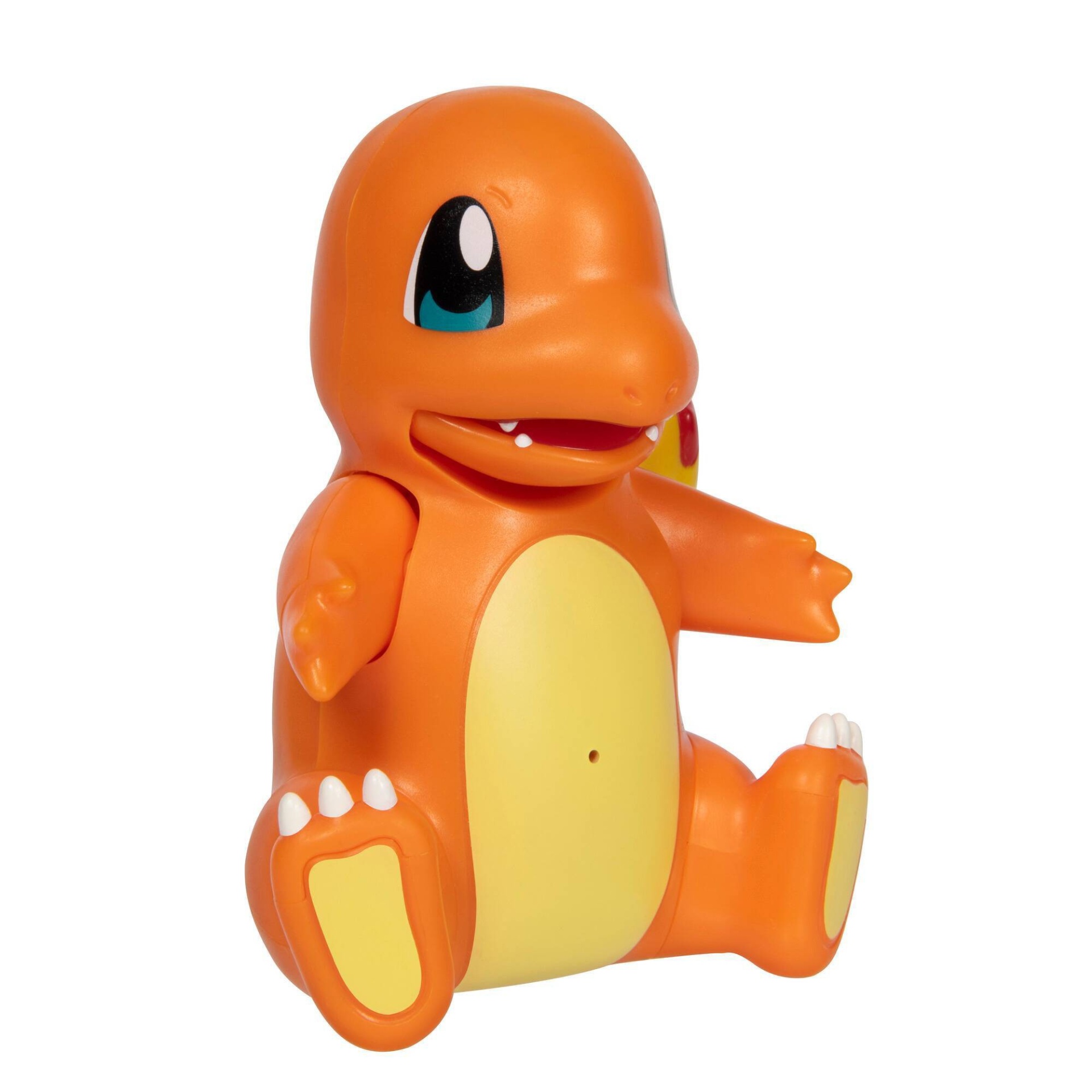 slide 1 of 5, Pokemon - Deluxe Feature Figure (My Partner Charmander), 1 ct