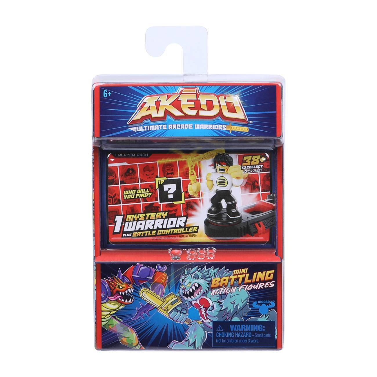 slide 1 of 17, Akedo Mystery Mini Battling Action Figure plus Controller, 1 ct