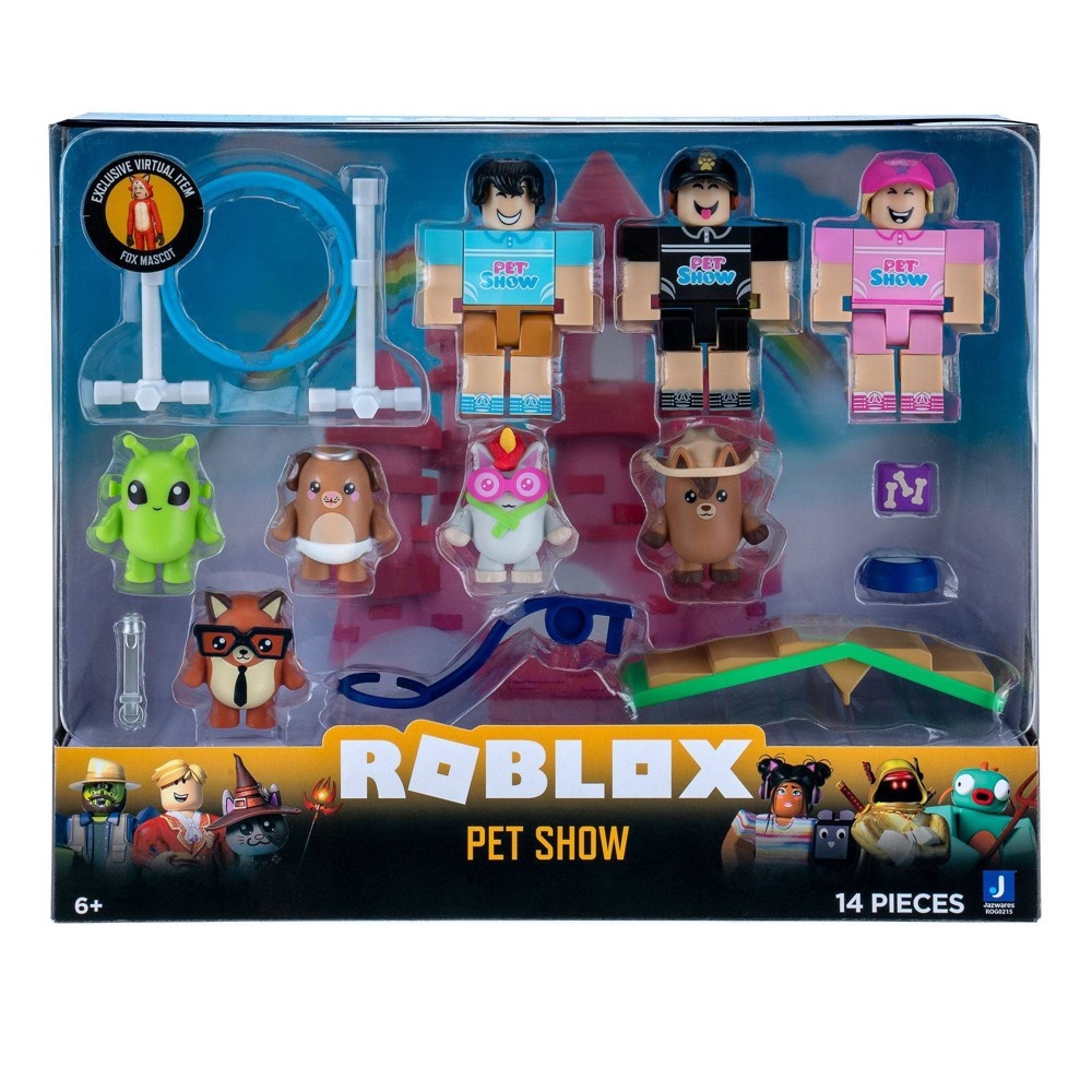 slide 2 of 4, Roblox Celebrity Collection - Pet Show Game Packs (Includes Exclusive Virtual Item), 1 ct