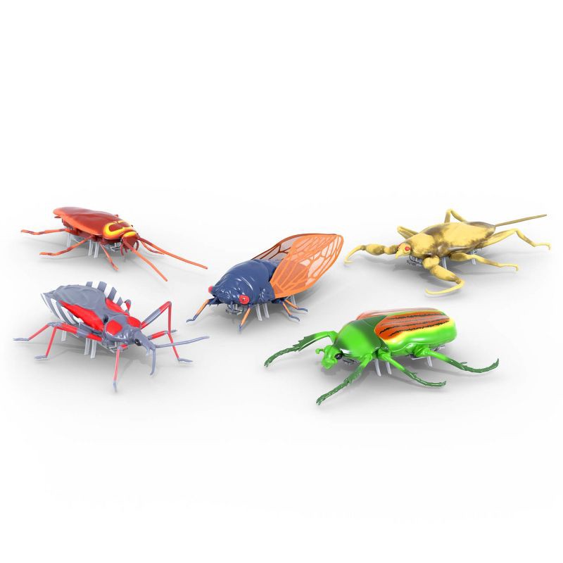 slide 6 of 9, HEXBUG Real Bugs 5pk, 5 ct