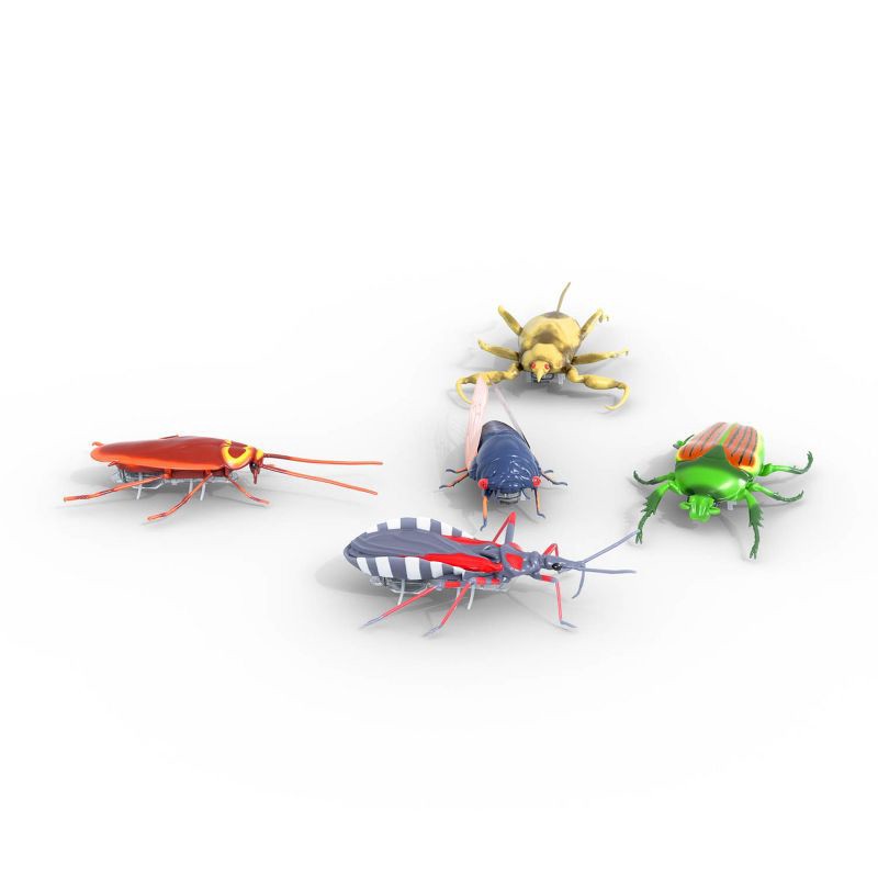 slide 3 of 9, HEXBUG Real Bugs 5pk, 5 ct