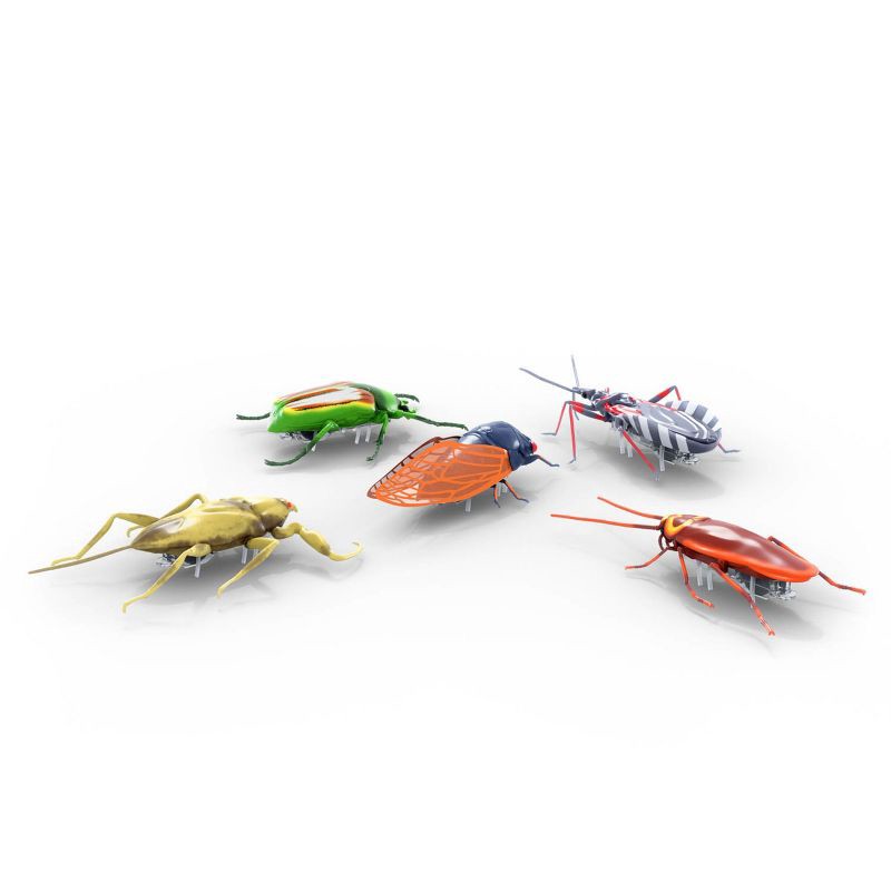 slide 7 of 9, HEXBUG Real Bugs 5pk, 5 ct
