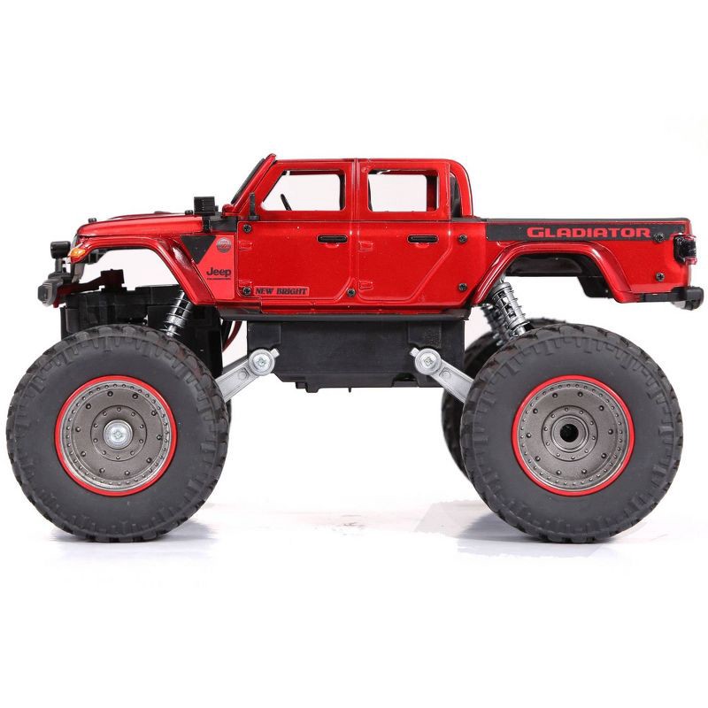 slide 2 of 6, New Bright R/C 4x4 Heavy Metal Jeep Gladiator 1:20 Scale: Toys, Rechargeable Remote Control Vehicle, Jeep License, 1 ct