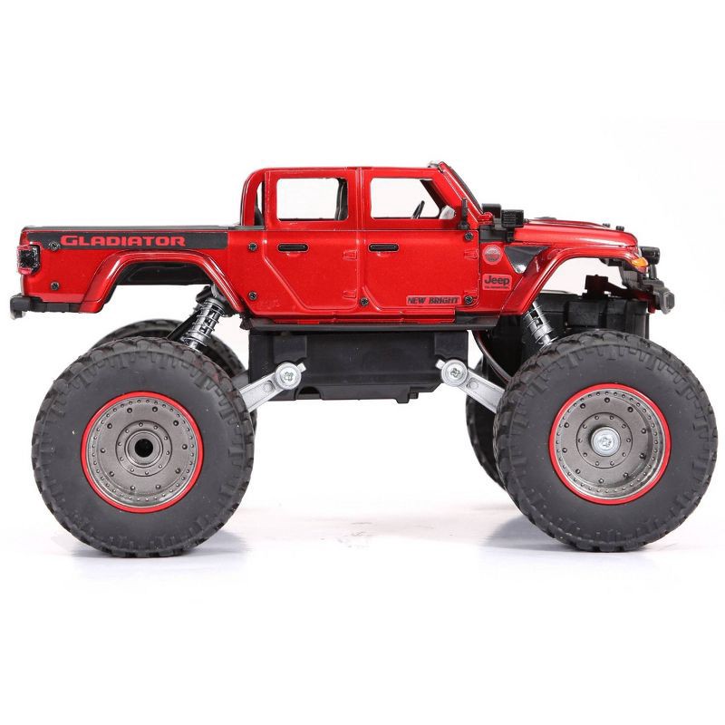 slide 3 of 6, New Bright R/C 4x4 Heavy Metal Jeep Gladiator 1:20 Scale: Toys, Rechargeable Remote Control Vehicle, Jeep License, 1 ct