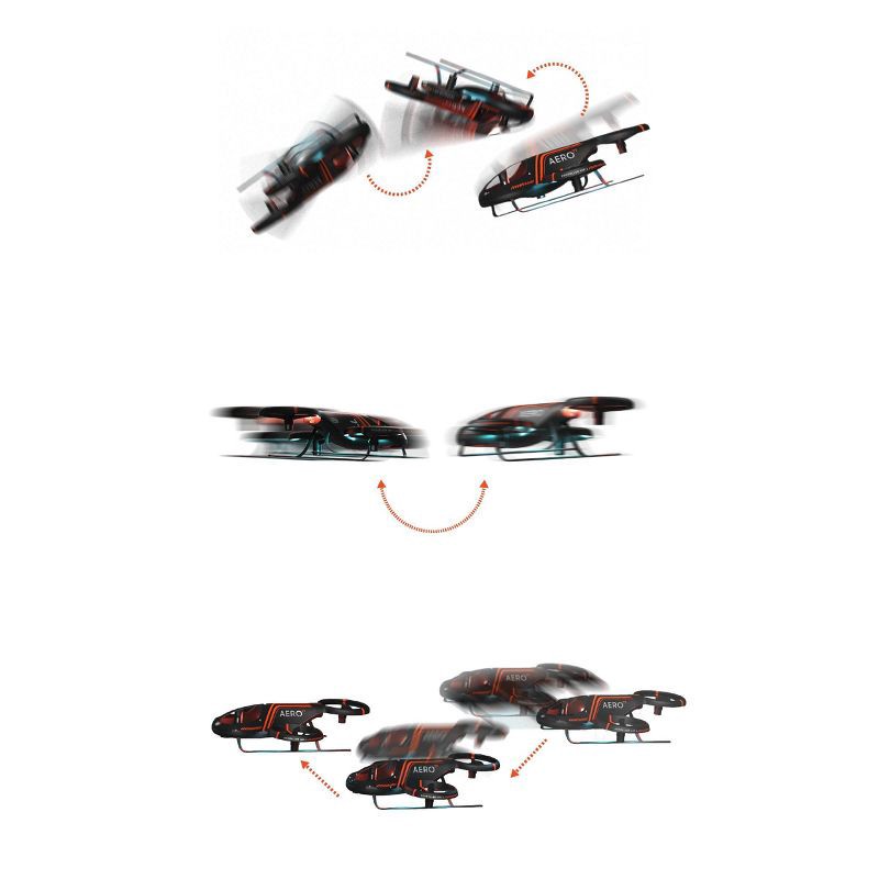 slide 8 of 10, Sharper Image Rechargeable Aero Stunt Drone, 1 ct