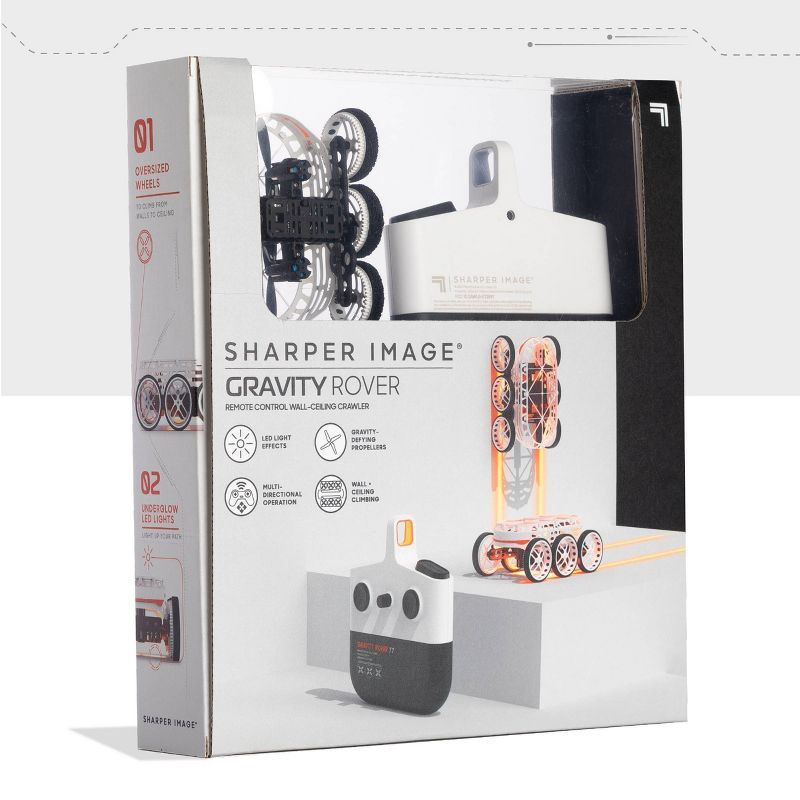 slide 7 of 7, Sharper Image Remote Control (RC) Gravity Rover Wall-Ceiling Climber, 1 ct