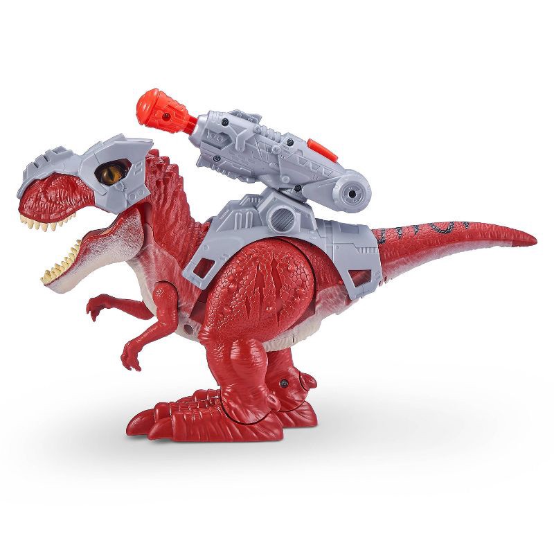 slide 3 of 6, Robo Alive Dino Wars T-Rex Robotic Dinosaur Toy by ZURU, 1 ct