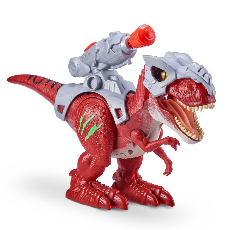 slide 1 of 6, Robo Alive Dino Wars T-Rex Robotic Dinosaur Toy by ZURU, 1 ct