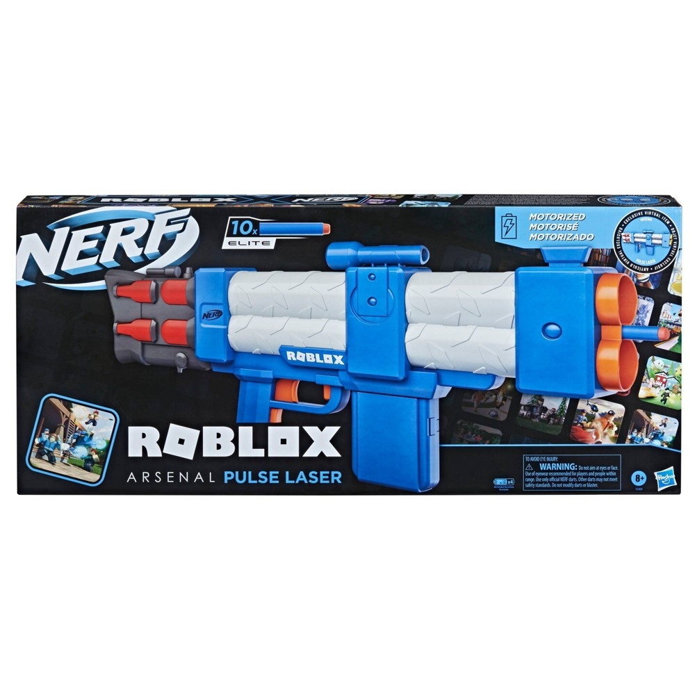 slide 6 of 10, NERF Roblox Arsenal Pulse Laser Blaster, 1 ct