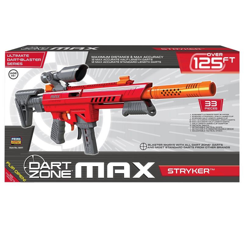 slide 2 of 6, Dart Zone Covert Ops Dart Zone Max Stryker Ultimate Dart Blaster, 1 ct