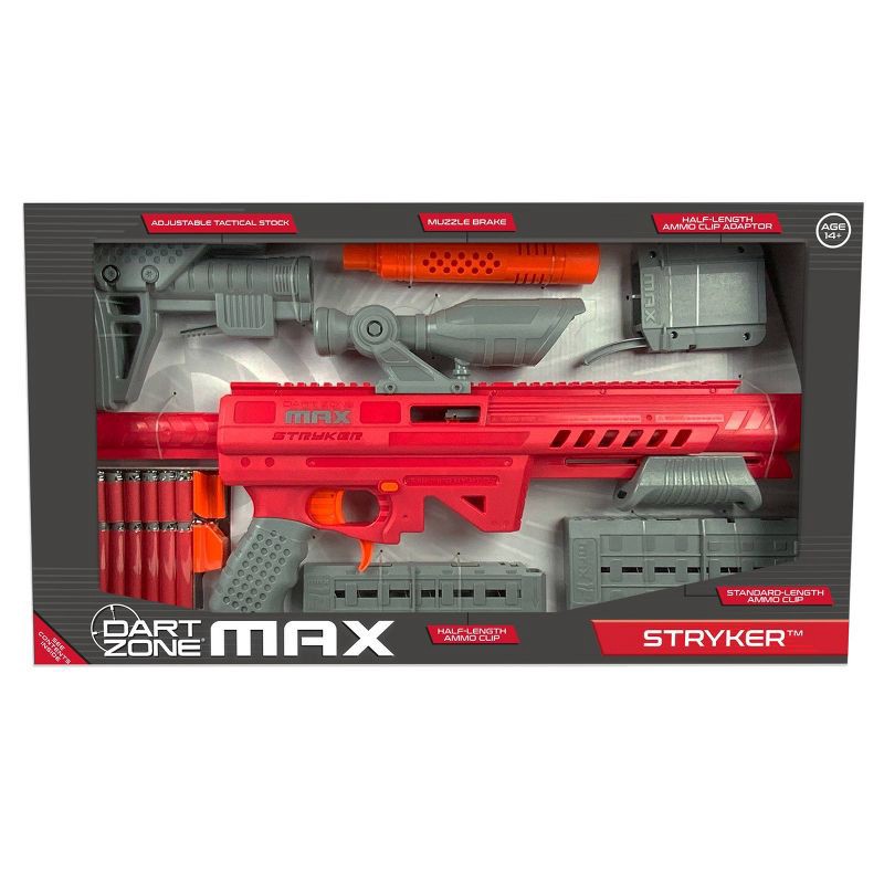 slide 4 of 6, Dart Zone Covert Ops Dart Zone Max Stryker Ultimate Dart Blaster, 1 ct