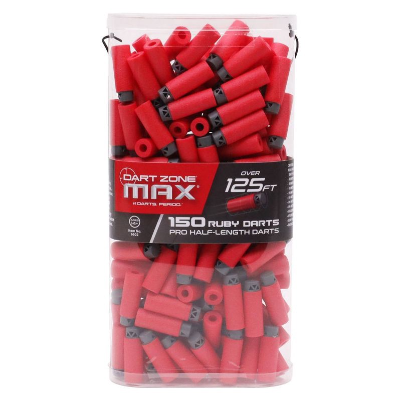 slide 5 of 7, Dart Zone Covert Ops Dart Zone Max Half-Length Pro Darts – 150ct, 150 ct