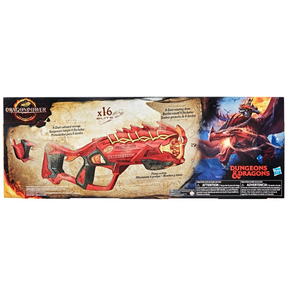 slide 9 of 10, NERF DragonPower Emberstrike Blaster, 1 ct