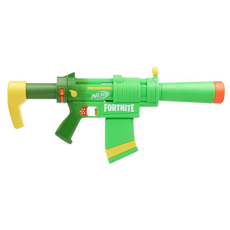 slide 5 of 7, NERF Fortnite SMG-Zesty Blaster, 1 ct