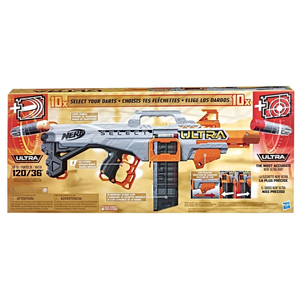 slide 2 of 5, NERF Ultra Select Fully Motorized Blaster, 1 ct