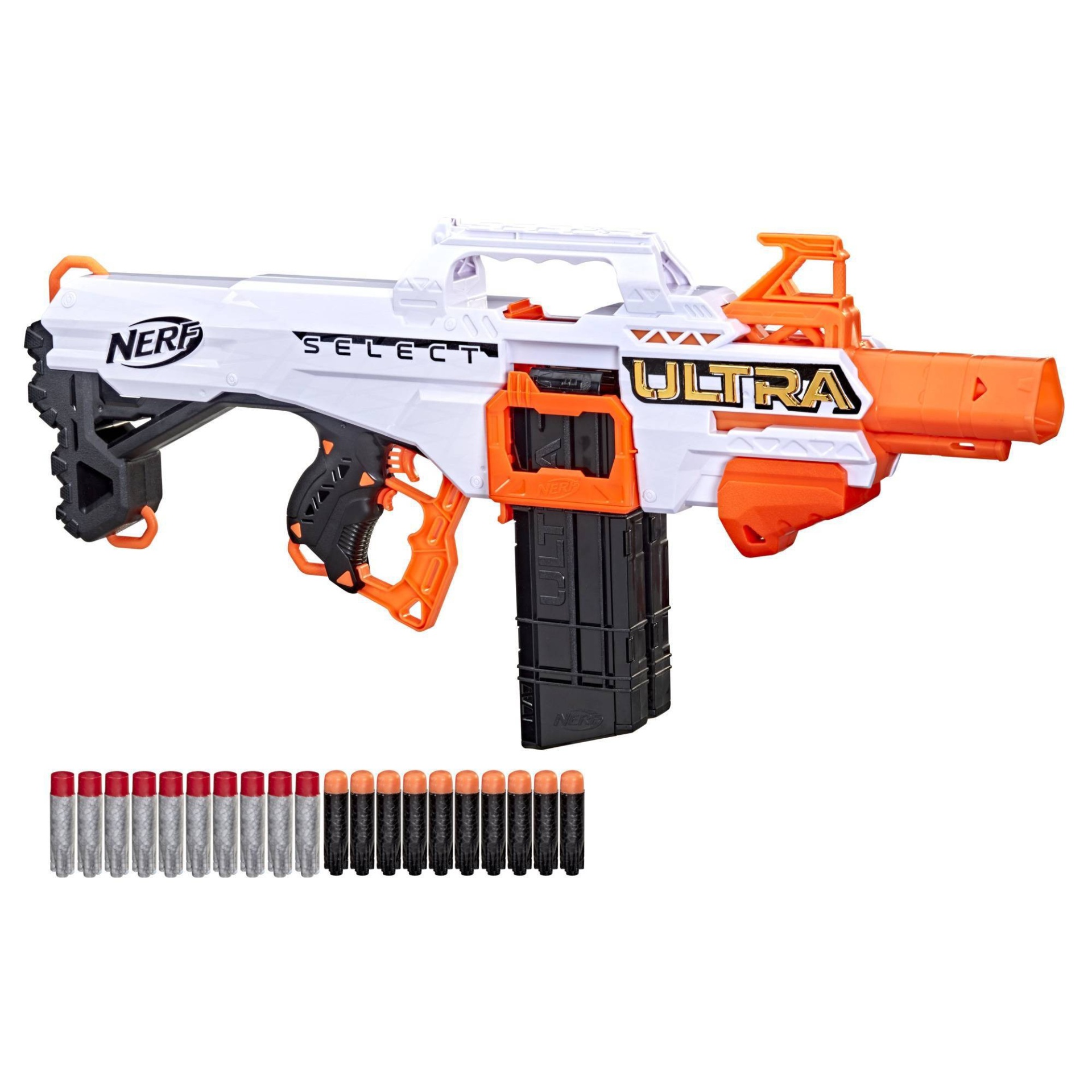 slide 1 of 5, NERF Ultra Select Fully Motorized Blaster, 1 ct