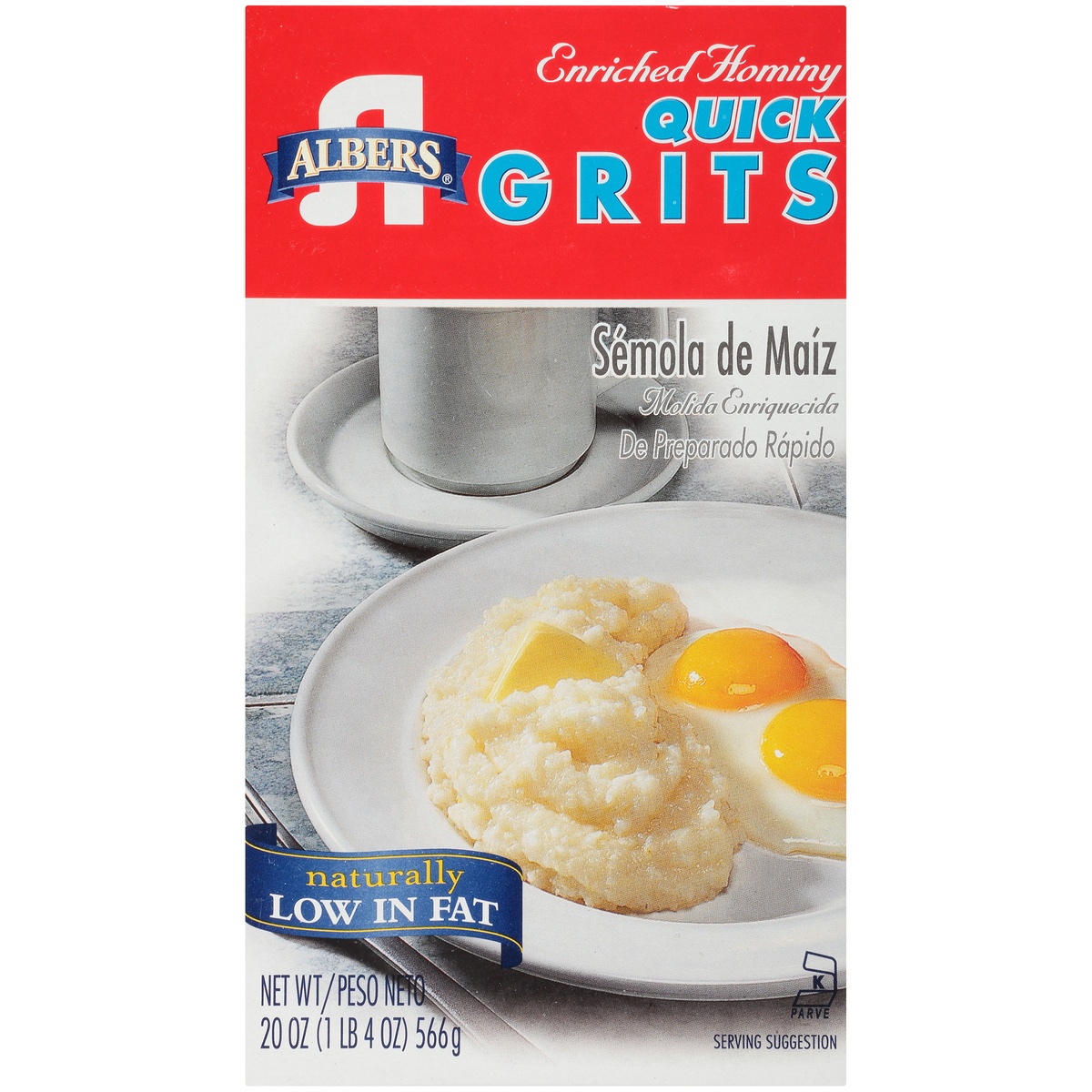 slide 8 of 10, Albers Quick Hominy Grits, 20 oz
