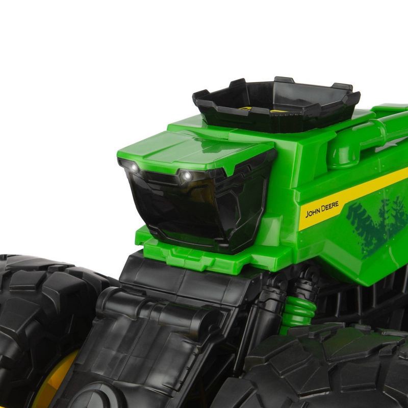slide 2 of 8, John Deere Monster Treads Super Scale Combine: Plastic Toy Vehicle with Battery Power, 1 ct