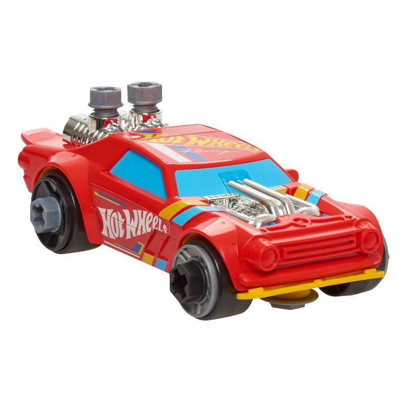 slide 5 of 8, Hot Wheels Ready to Race Car Builder: Creative Thinking Toy for Kids, 29 Pieces, Non-Powered ABS Toy Vehicles, 29 ct