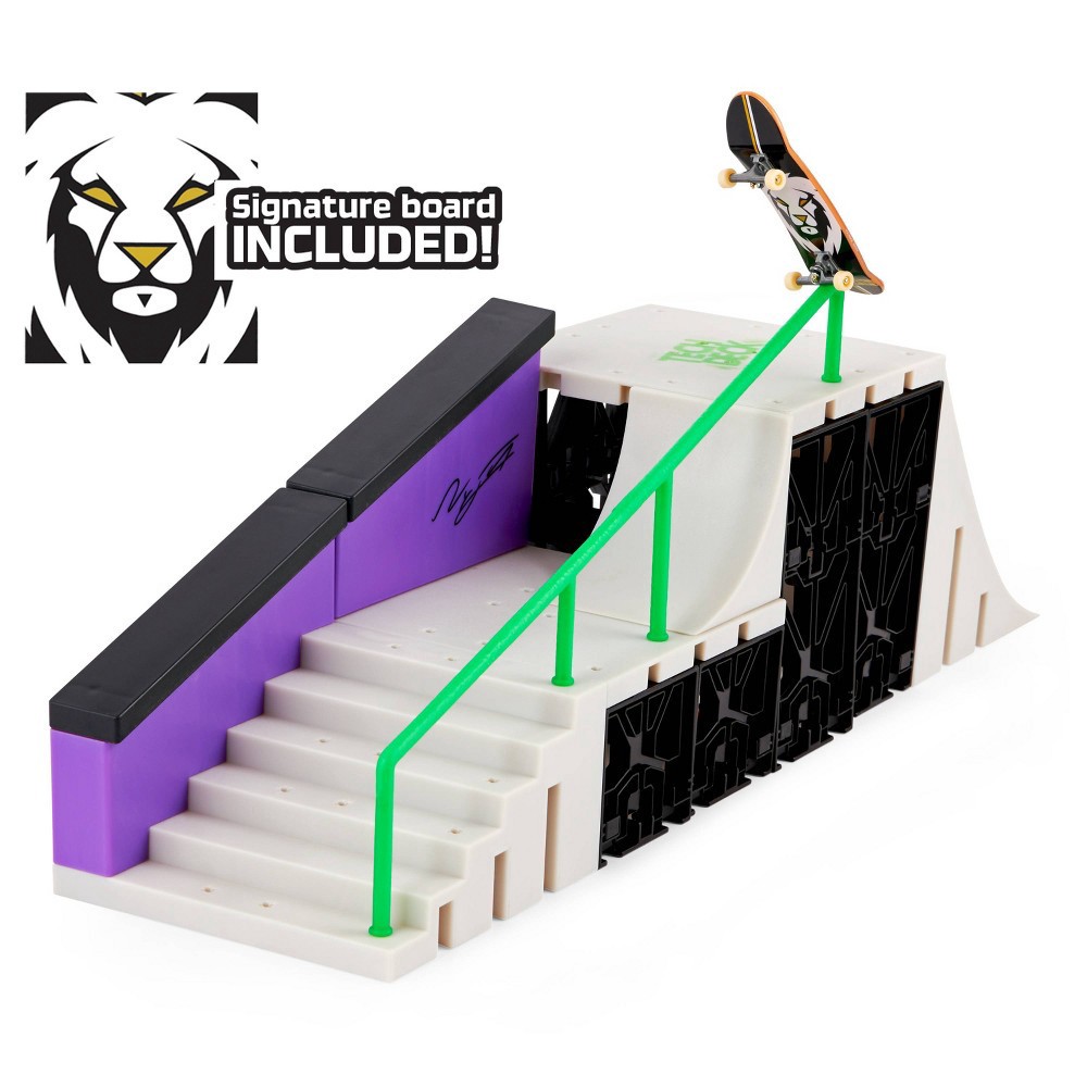 slide 4 of 9, Tech Deck X-Connect Park Creator Starter Set - Nyjah Huston Skatepark, 1 ct