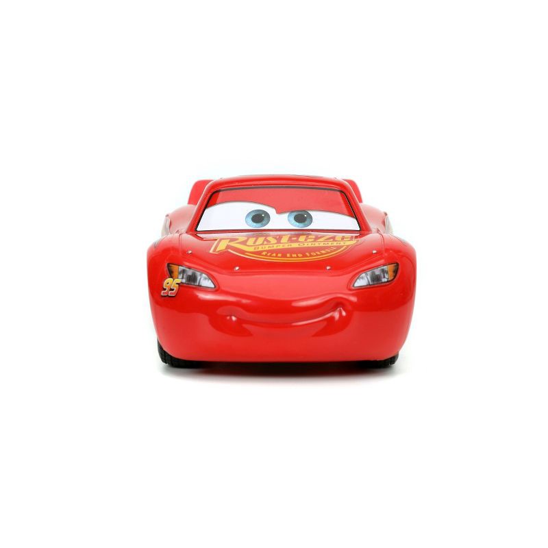 slide 2 of 5, Cars Lightning McQueen RC 1:24 Scale Remote Control Car 2.4 Ghz, 1 ct
