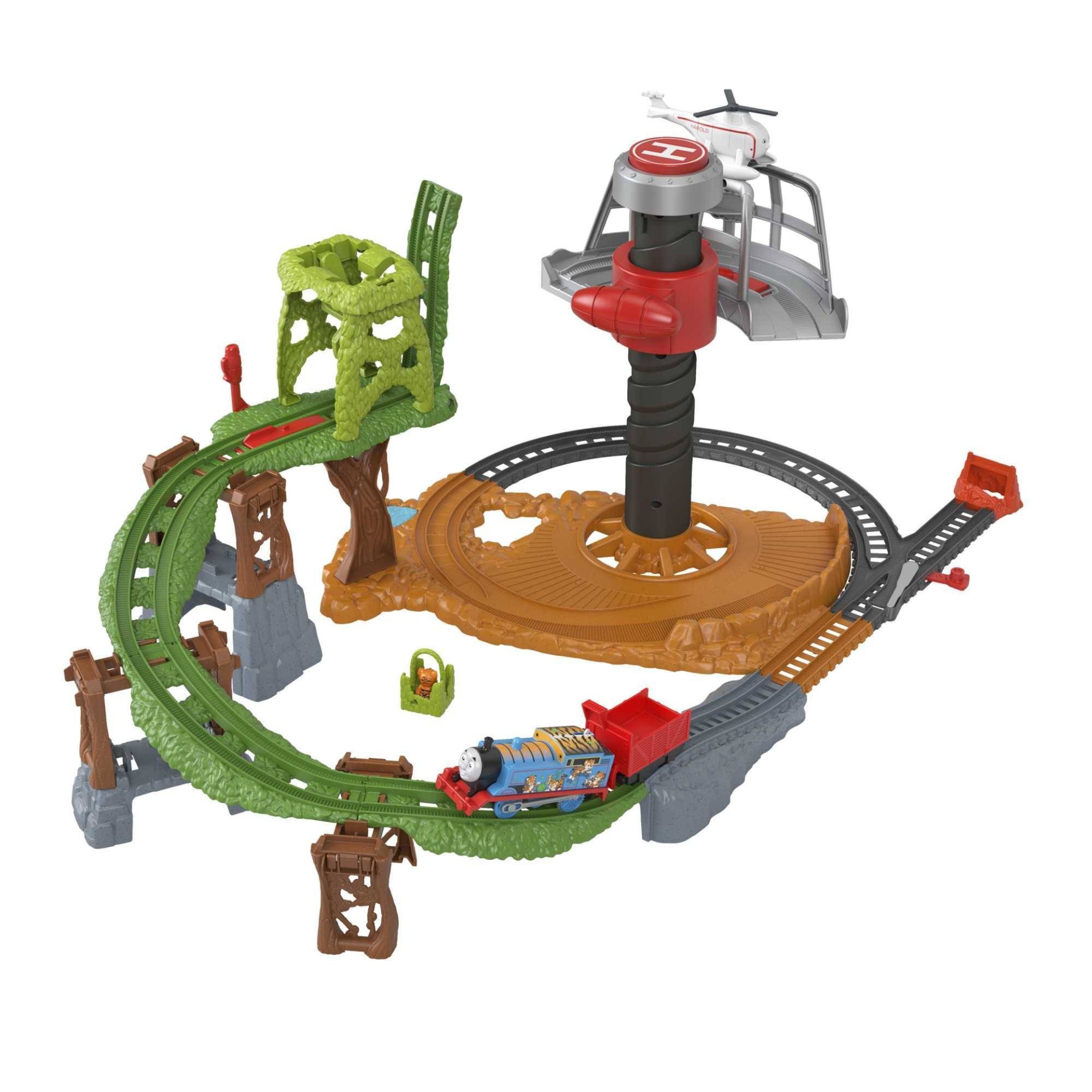 slide 1 of 6, Thomas & Friends Sodor Safari Tiger Adventure Set, 1 ct