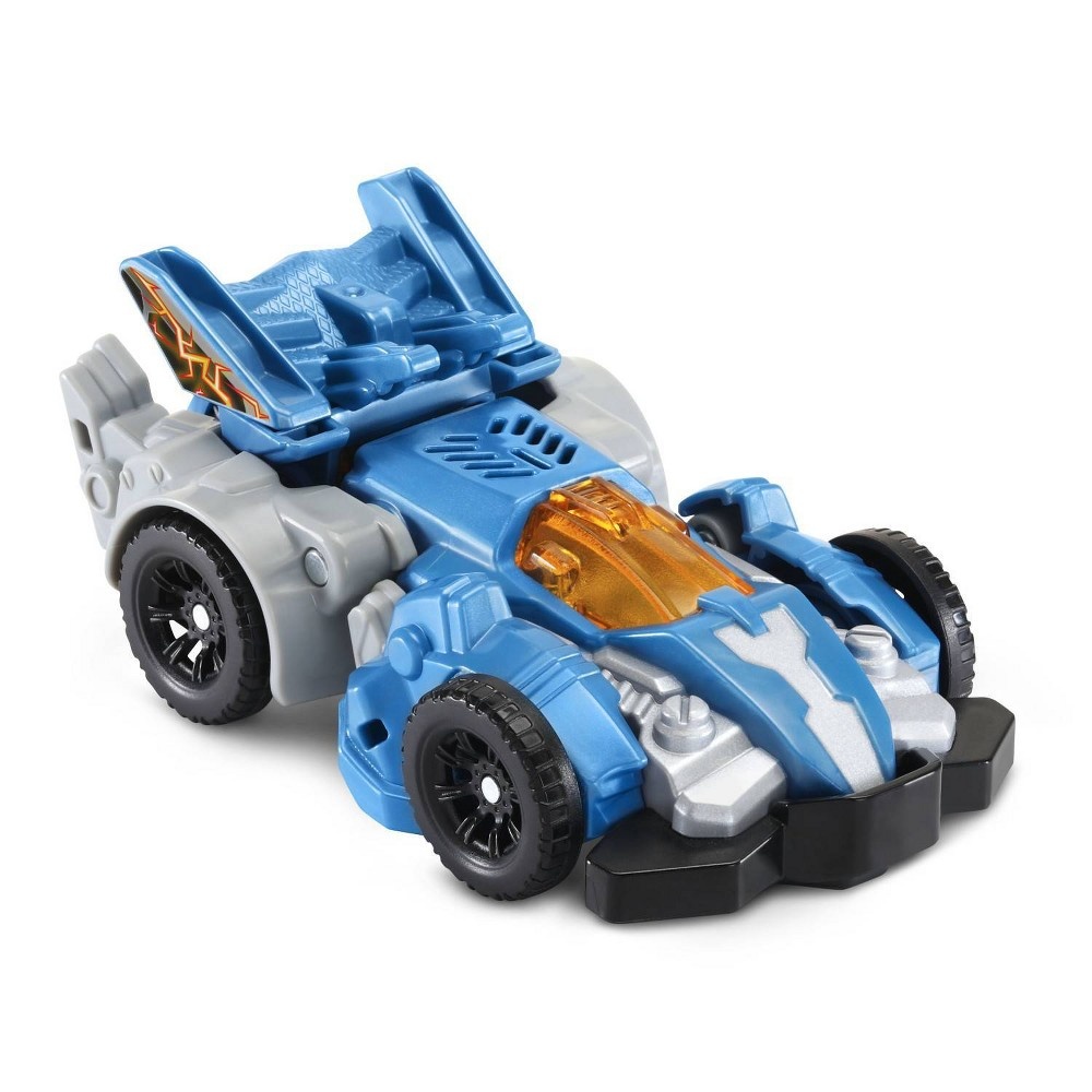 slide 4 of 5, VTech Switch & Go Triceratops Race Car, 1 ct