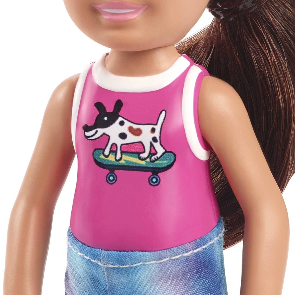slide 2 of 6, Barbie Chelsea Doll - Sparkly Skirt, 1 ct