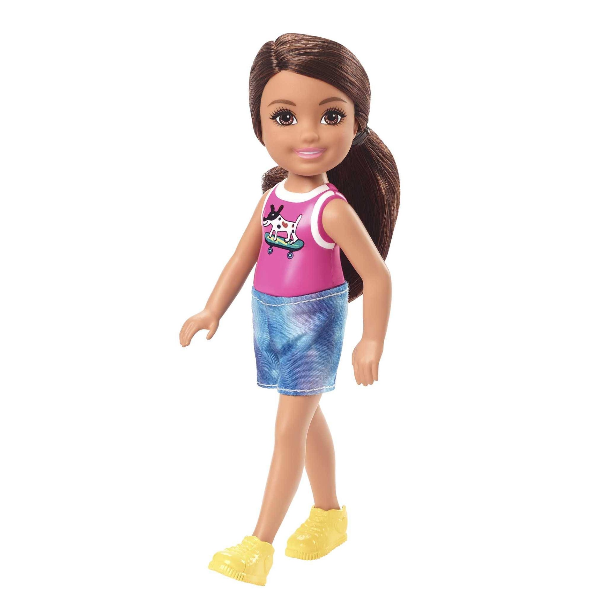 slide 1 of 6, Barbie Chelsea Doll - Sparkly Skirt, 1 ct