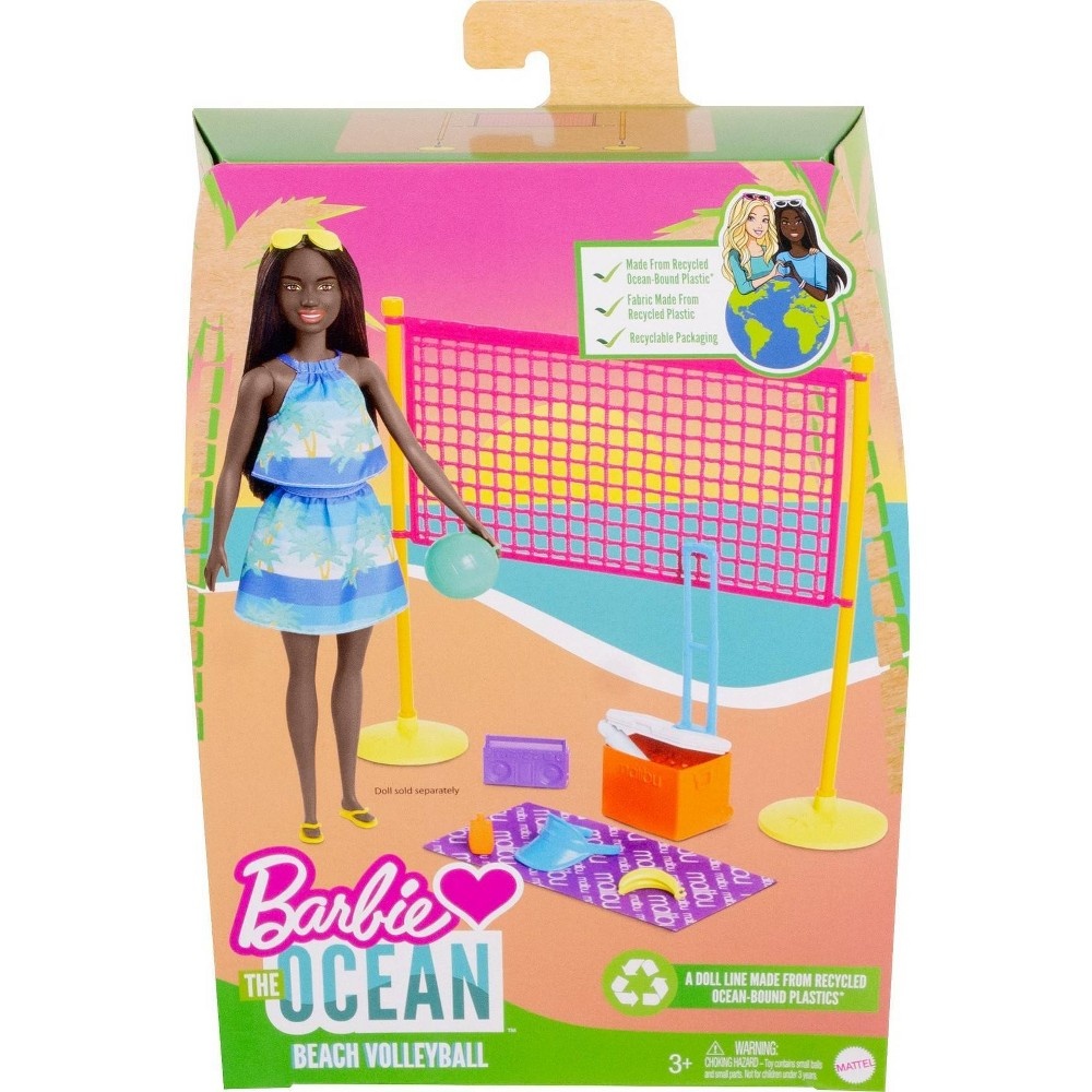 slide 6 of 6, Barbie Loves the Ocean Story Beach Volleyball Playset, 1 ct