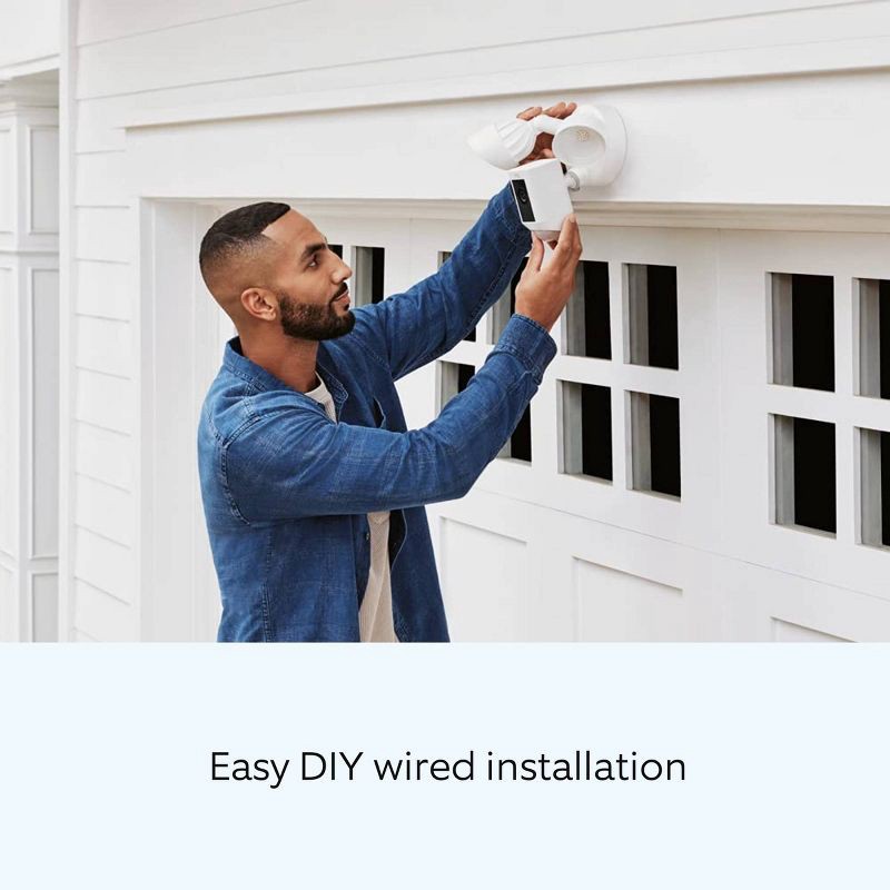 slide 5 of 11, Ring Floodlight Cam Wired Plus Security Camera - White, 1 ct