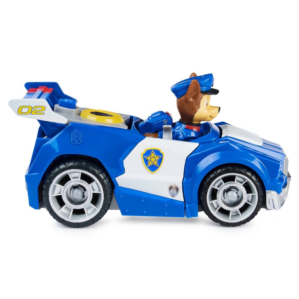 slide 5 of 6, PAW Patrol: The Movie Chase Transforming Police Car, 1 ct