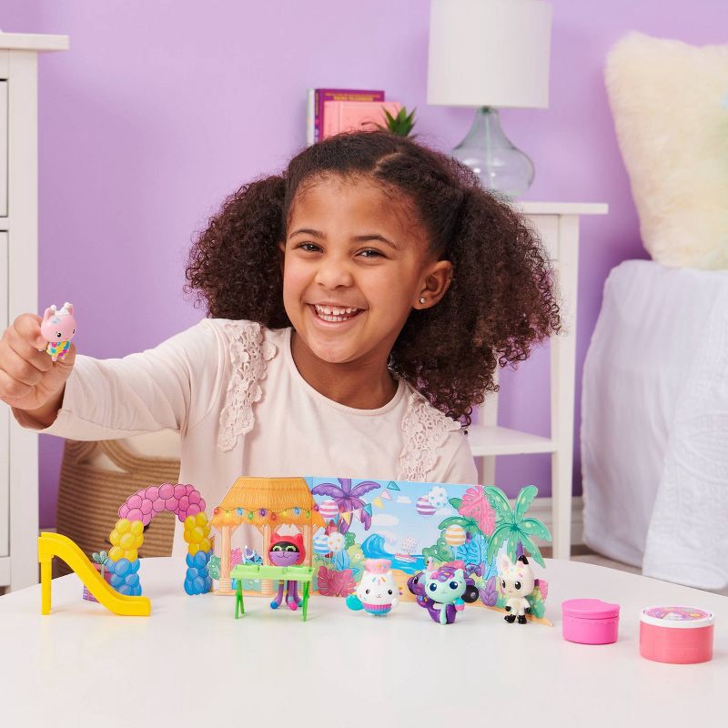 slide 4 of 7, Gabby's Dollhouse – Pandy Paws' Birthday Figure Set (Target Exclusive), 1 ct