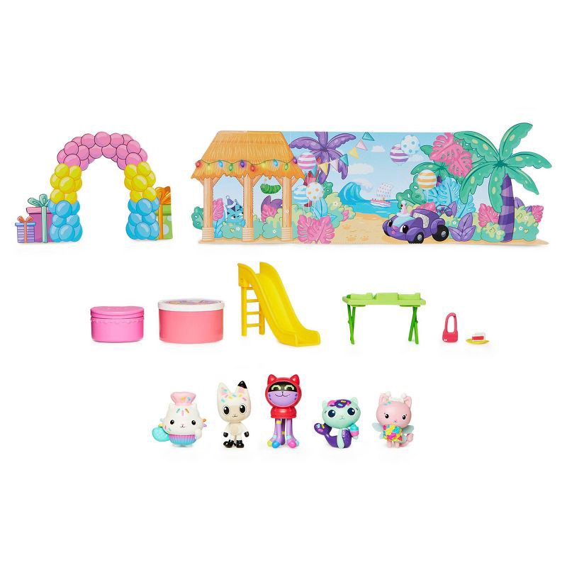 slide 6 of 7, Gabby's Dollhouse – Pandy Paws' Birthday Figure Set (Target Exclusive), 1 ct