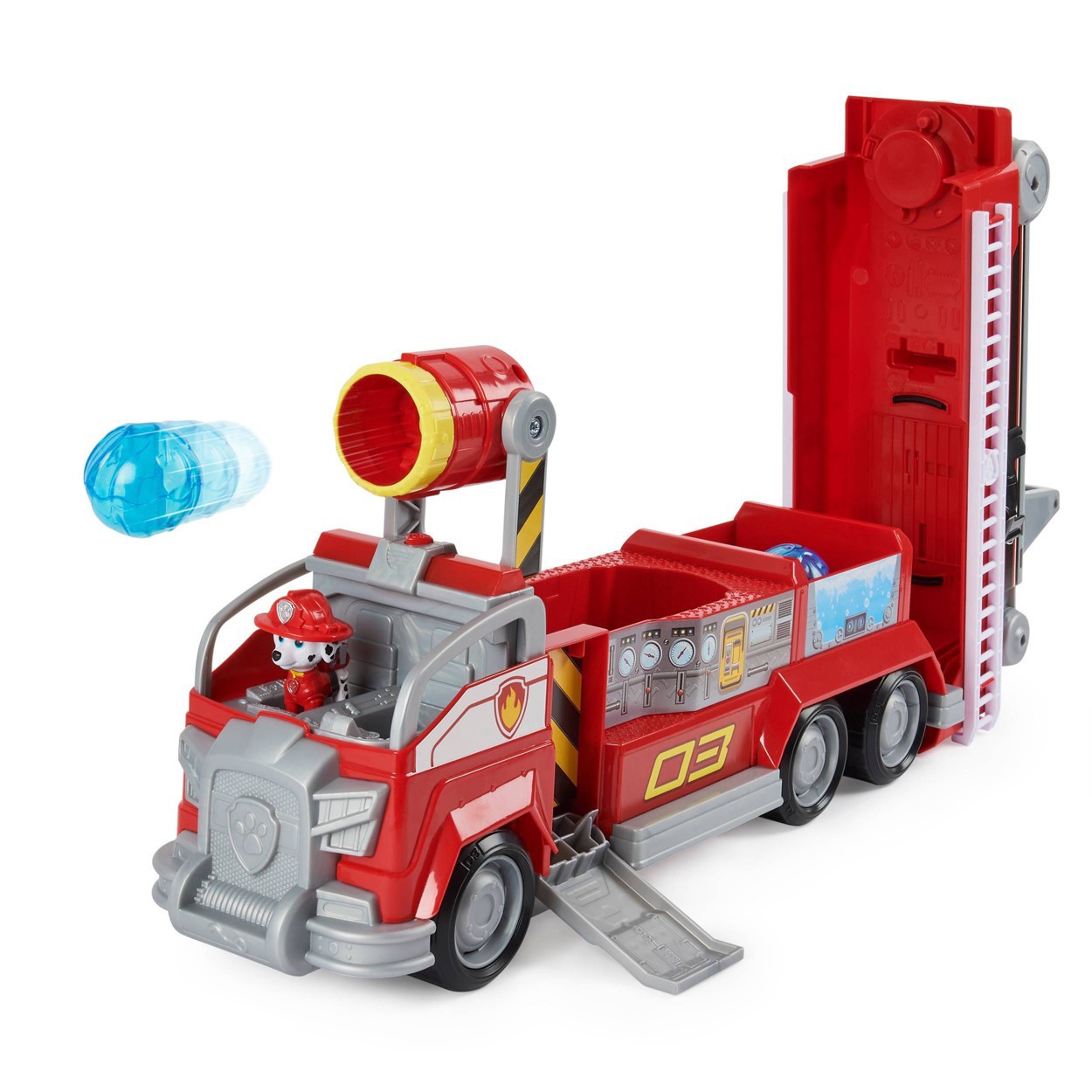 slide 4 of 10, PAW Patrol: The Movie Marshall Transforming City Fire Truck, 1 ct