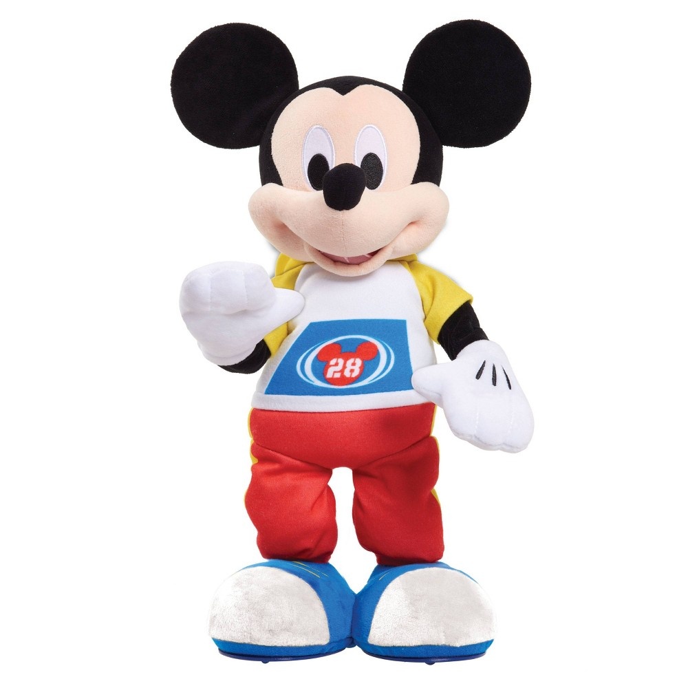 slide 5 of 5, Disney Junior Stretch Break Mickey Mouse Plush, 1 ct