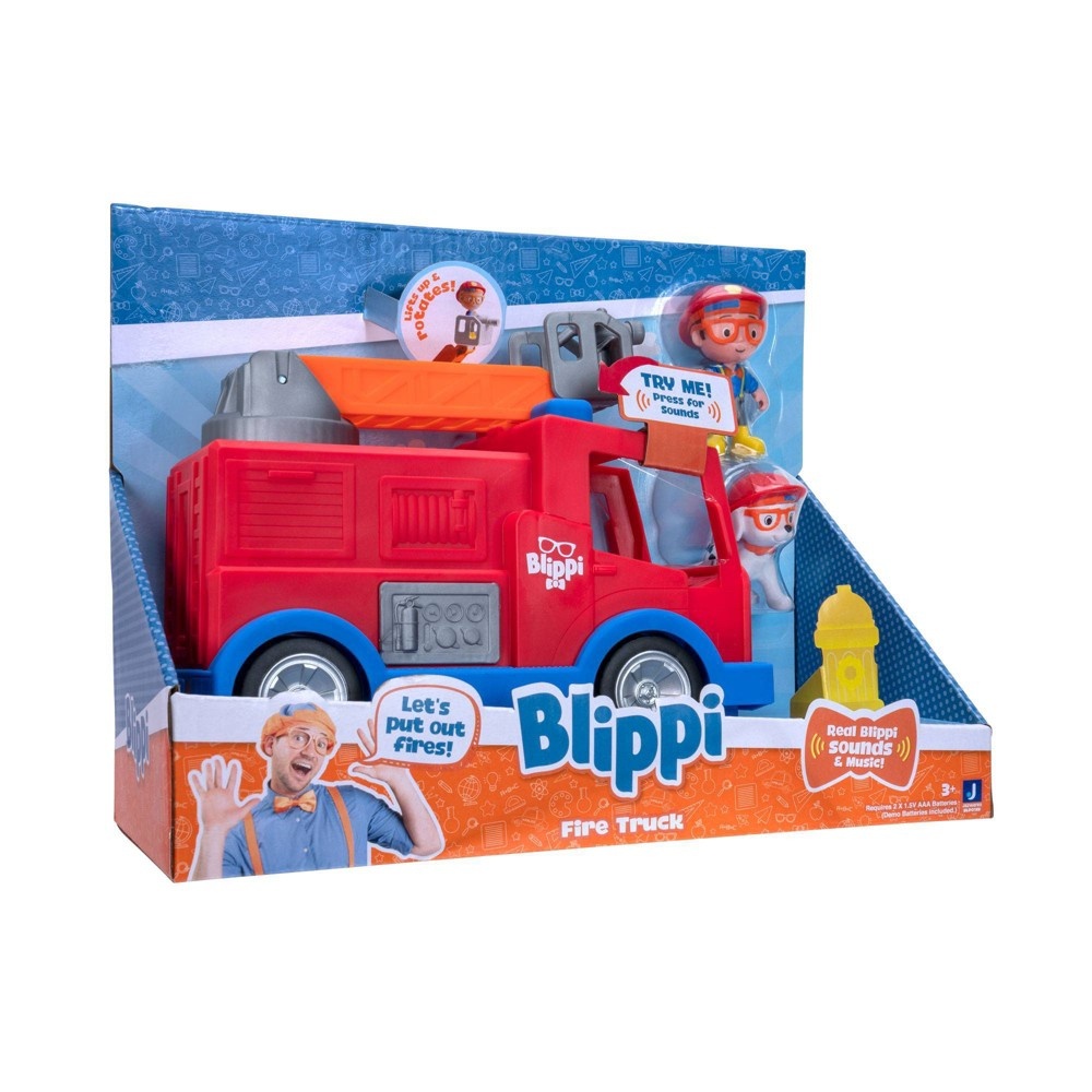 slide 7 of 7, Blippi Fire Truck, 1 ct