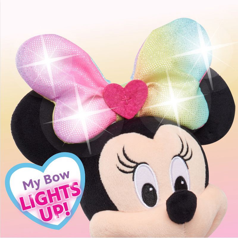 slide 4 of 7, Disney Junior Sparkle & Sing Minnie Mouse Plush, 1 ct