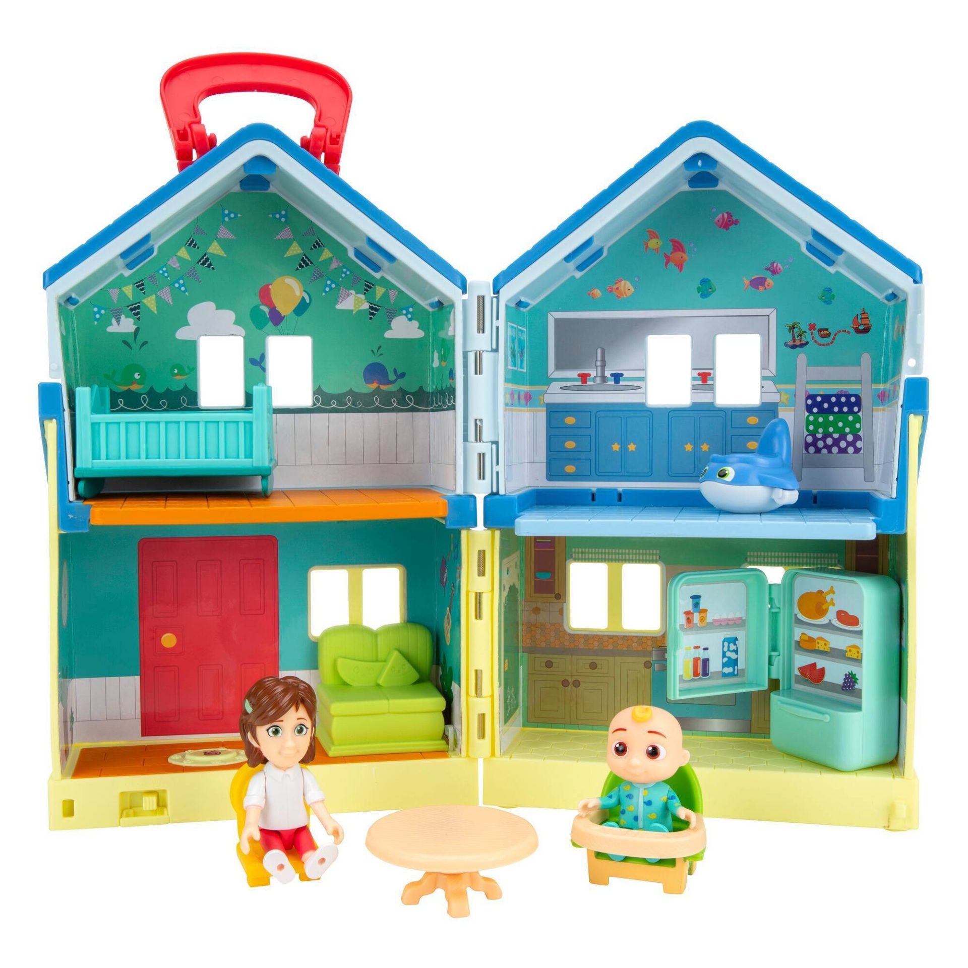 slide 1 of 7, CoComelon Deluxe Family House Playset, 1 ct