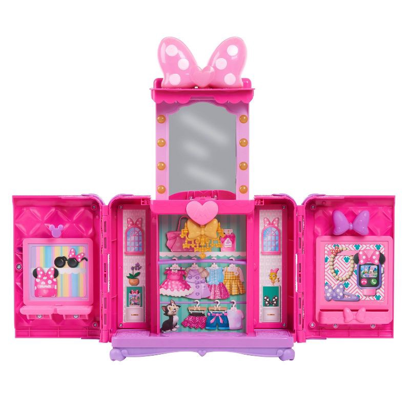 slide 4 of 6, Minnie Mouse Sweet Reveals Glam & Glow Playset, 1 ct