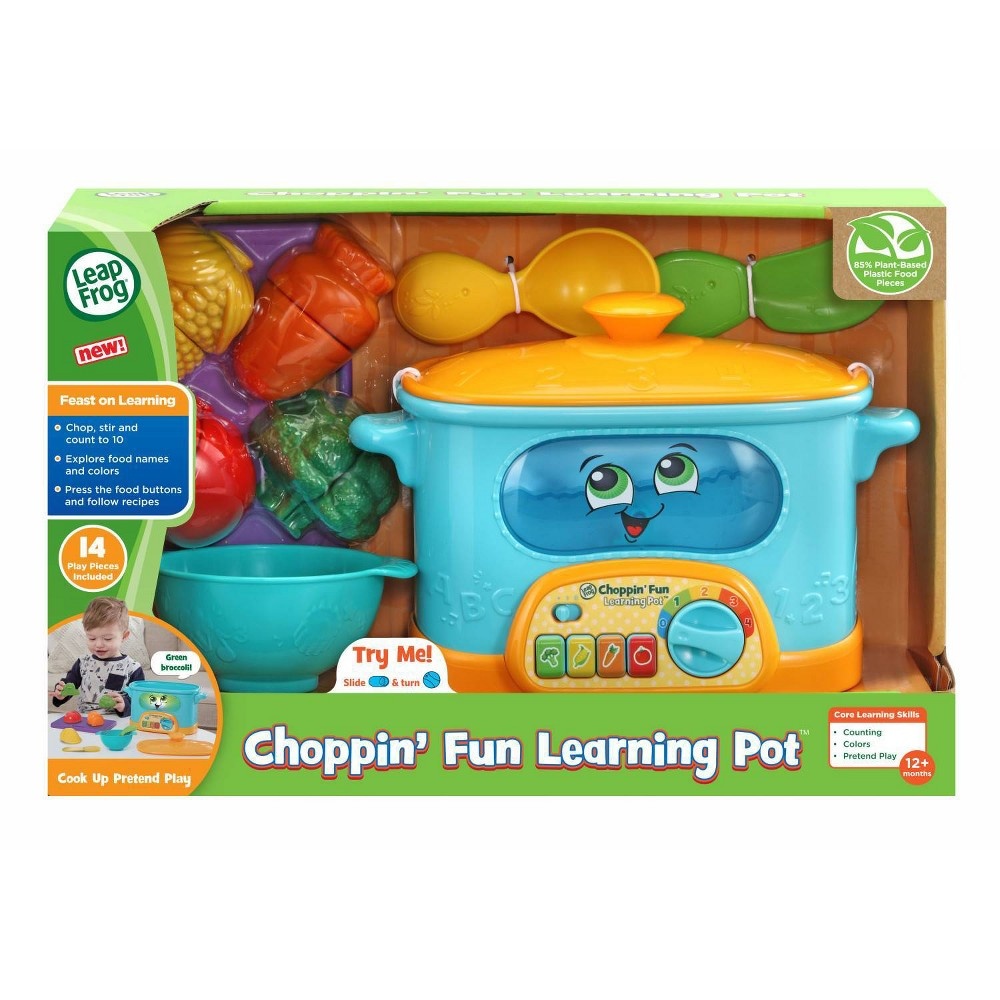 slide 8 of 8, LeapFrog Choppin' Fun Learning Pot, 1 ct