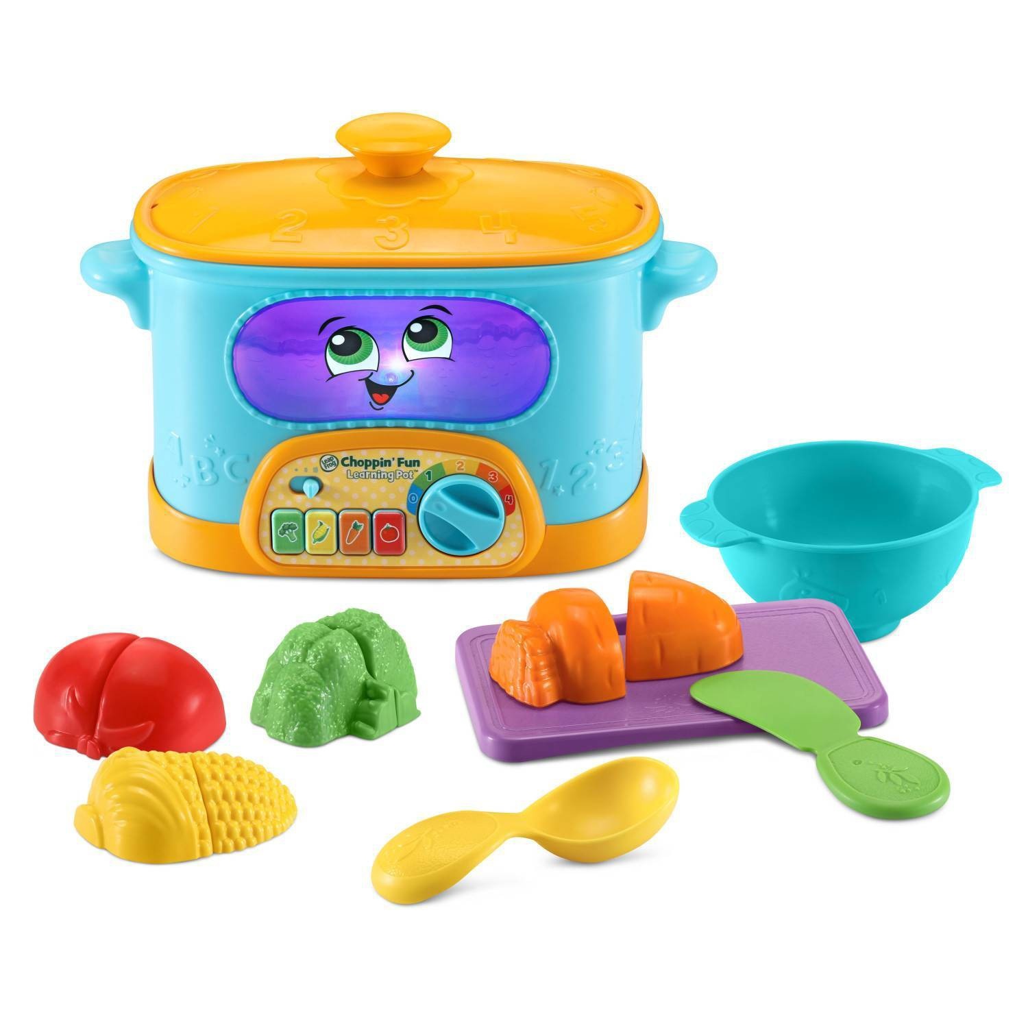 slide 1 of 8, LeapFrog Choppin' Fun Learning Pot, 1 ct