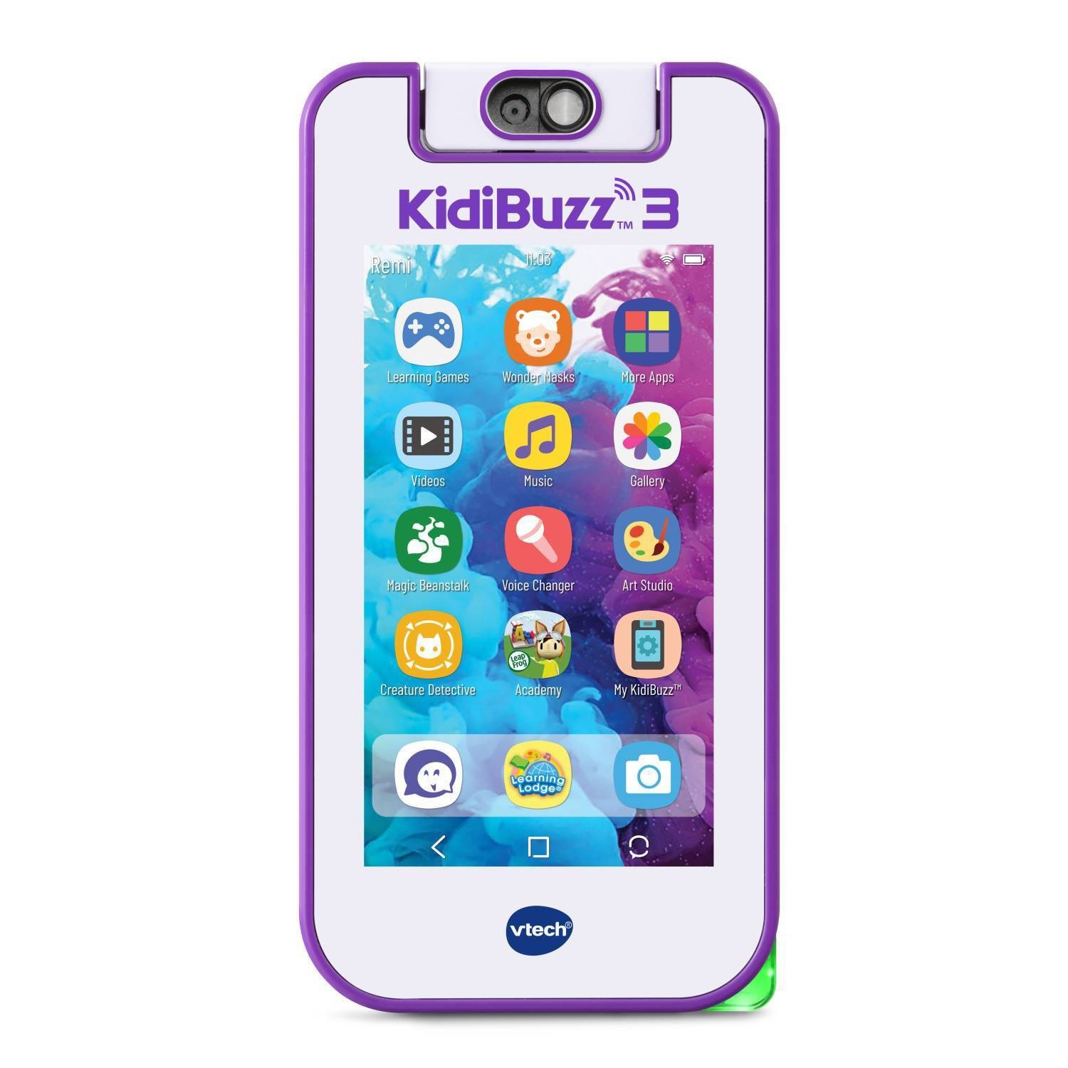 slide 1 of 13, VTech KidiBuzz 3 - Purple, 1 ct