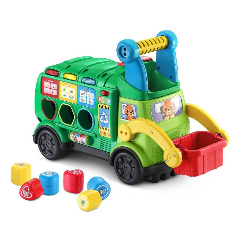 slide 1 of 1, VTech Sort & Recycle Ride-On Truck, 1 ct