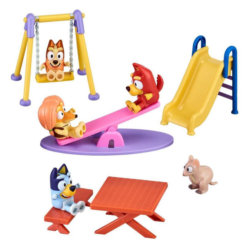 slide 2 of 8, Bluey Deluxe Park Themed Playset, 1 ct