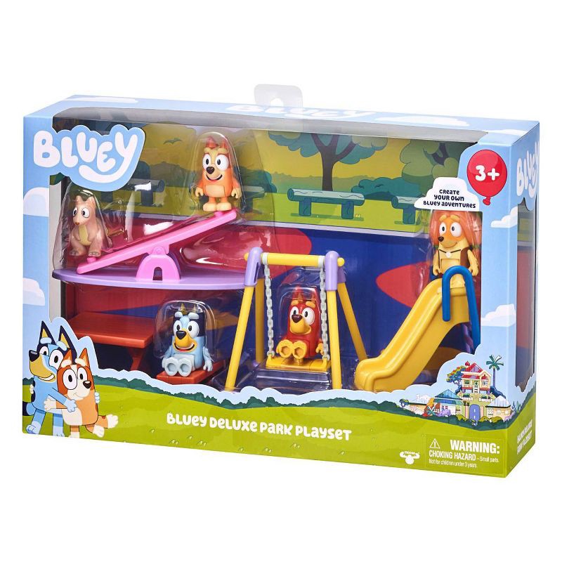 slide 5 of 8, Bluey Deluxe Park Themed Playset, 1 ct