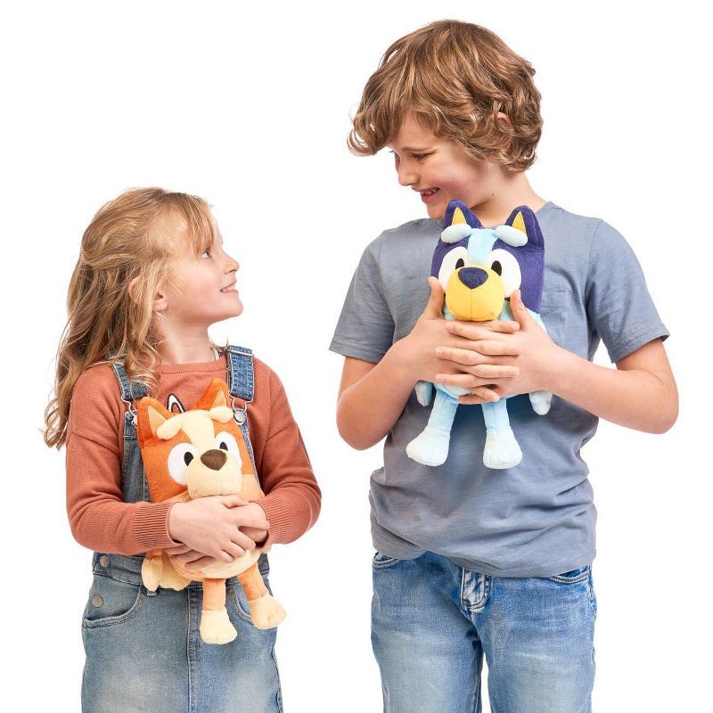 slide 9 of 11, Bluey Sound Effects Talking Bingo Stuffed Plush: Character, Dog, Social Skills, Fabric, 1 ct